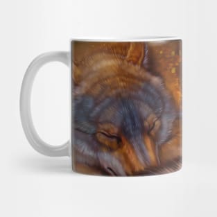 Wolf - the keeper of the hearth Mug